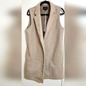 NWT Love Tree women's long sleeveless vest M